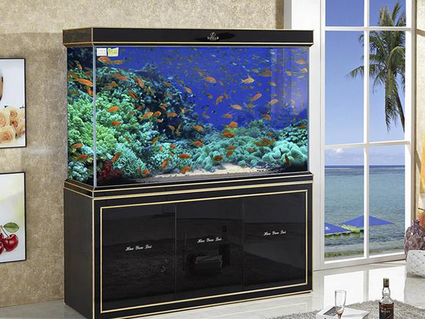 大理石包边鱼缸